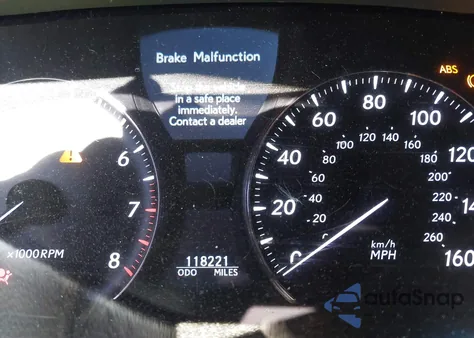 2012 Lexus Ls 460 from USA, damaged, VIN JTHBL5EF7C5110849